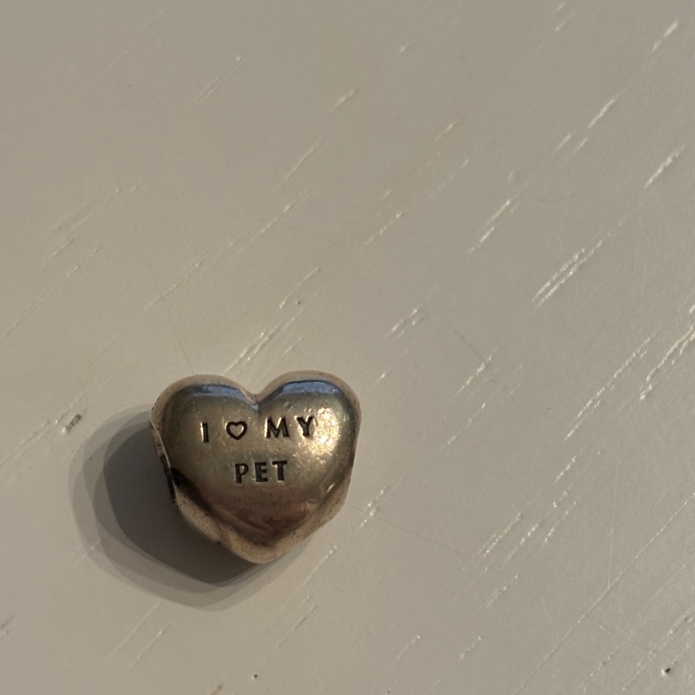Pandora Silver Heart Charm